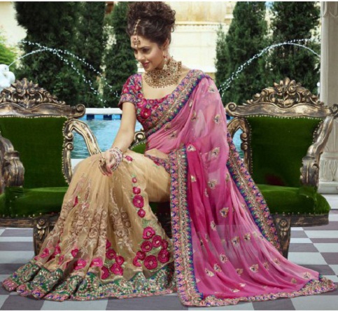 North Indian Sarees - Try These 15 Eye-Catching Designs
