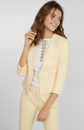15 Stylish Beige Blazer Designs That Will Gives A Stunning Look