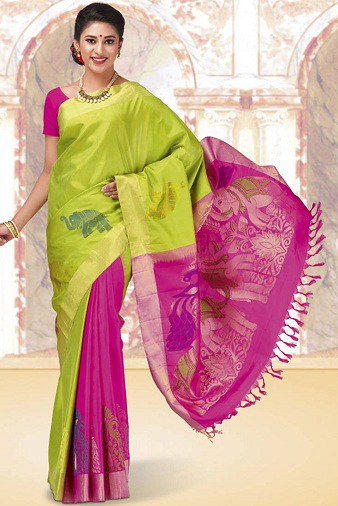 Top 20 Green Sarees That Never Go Out Of Fashion | I Fashion Styles