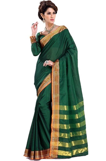 Top 20 Green Sarees That Never Go Out Of Fashion | I Fashion Styles