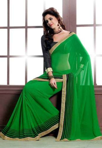 Top 20 Green Sarees That Never Go Out Of Fashion | I Fashion Styles