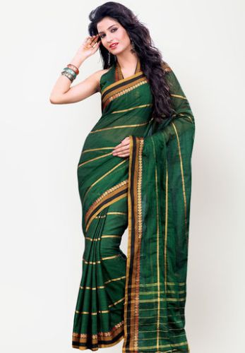 Top 20 Green Sarees That Never Go Out Of Fashion | I Fashion Styles