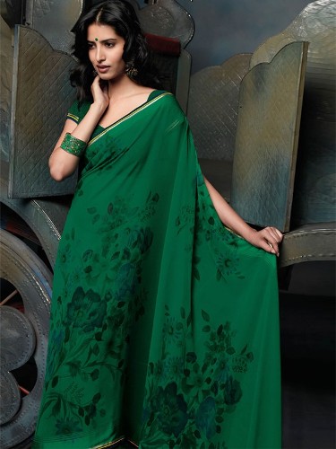 Top 20 Green Sarees That Never Go Out Of Fashion | I Fashion Styles