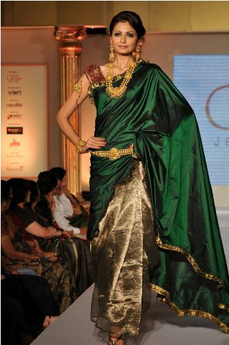 Top 20 Green Sarees That Never Go Out Of Fashion | I Fashion Styles