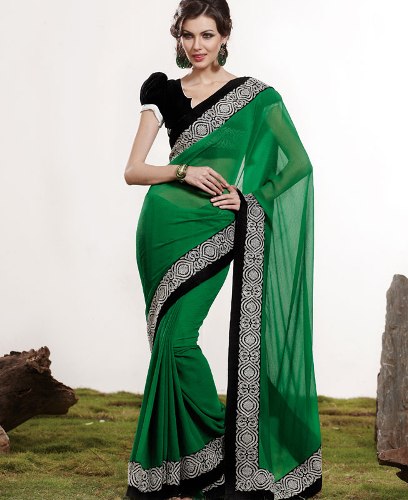 Top 20 Green Sarees That Never Go Out Of Fashion | I Fashion Styles