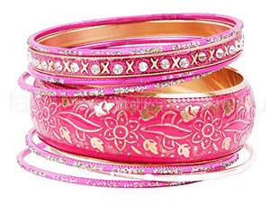 9 New Collection of Pink Bangles For Beautiful Look