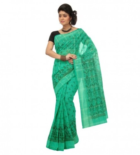 15 Classy Designs of Tant Sarees To You Look Elegant | I Fashion Styles
