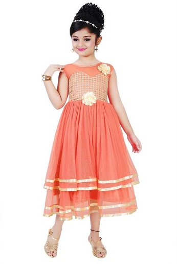 9 Beautiful and Attractive Orange Frocks for Women | I Fashion Styles