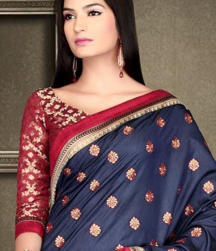 35 Stunning Silk Saree Blouse Designs - Check this Updated List