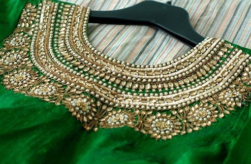35 Stunning Silk Saree Blouse Designs - Check this Updated List
