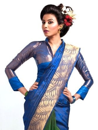 35 Stunning Silk Saree Blouse Designs - Check this Updated List