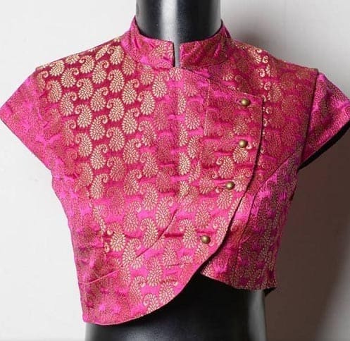 35 Stunning Silk Saree Blouse Designs - Check this Updated List