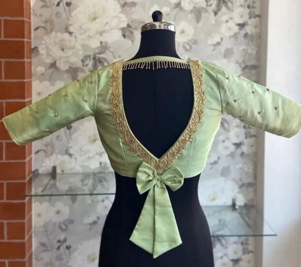 55 Trendy Blouse Back Neck Designs (New Models 2025)