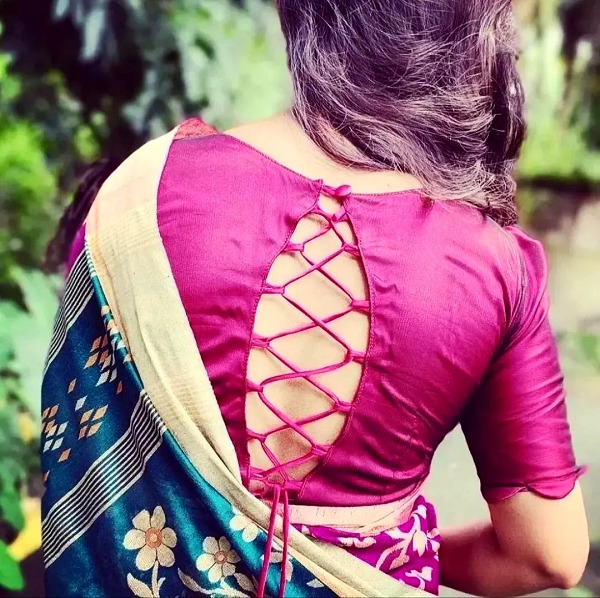 55 Trendy Blouse Back Neck Designs (New Models 2025)