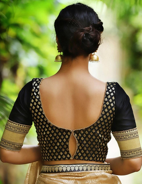 55 Trendy Blouse Back Neck Designs (New Models 2025)