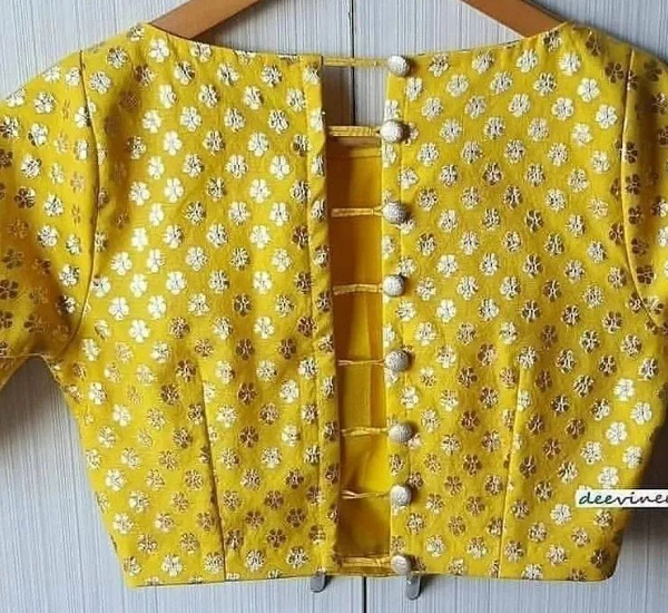 55 Trendy Blouse Back Neck Designs (New Models 2025)
