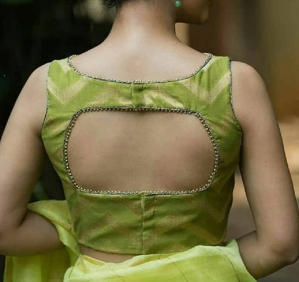 55 Trendy Blouse Back Neck Designs (New Models 2025)