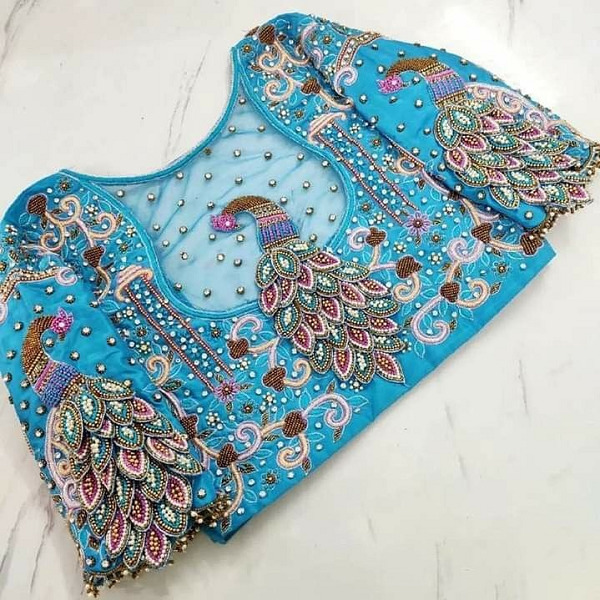 55 Trendy Blouse Back Neck Designs (New Models 2025)