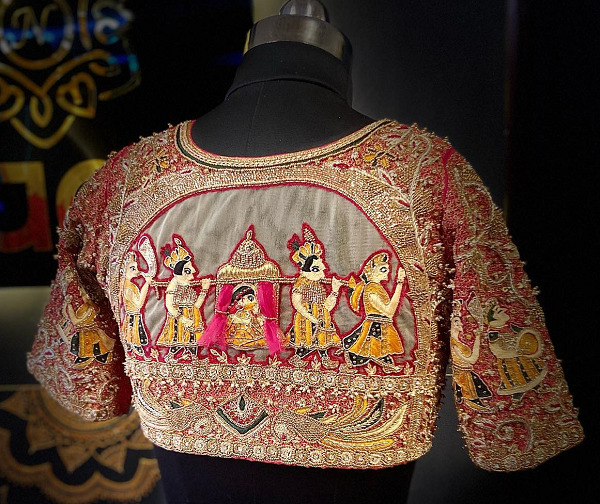 55 Trendy Blouse Back Neck Designs (New Models 2025)