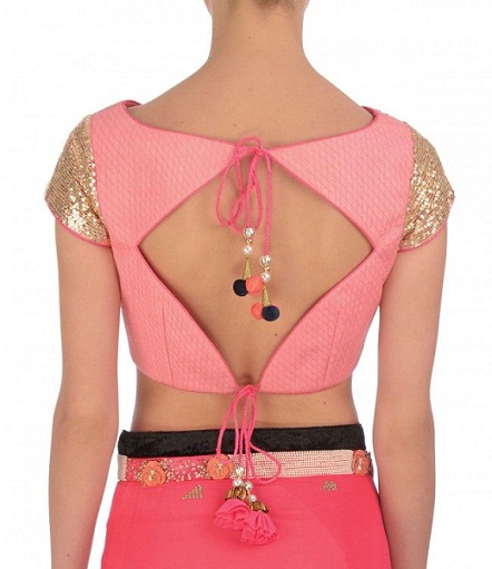 55 Trendy Blouse Back Neck Designs (New Models 2025)