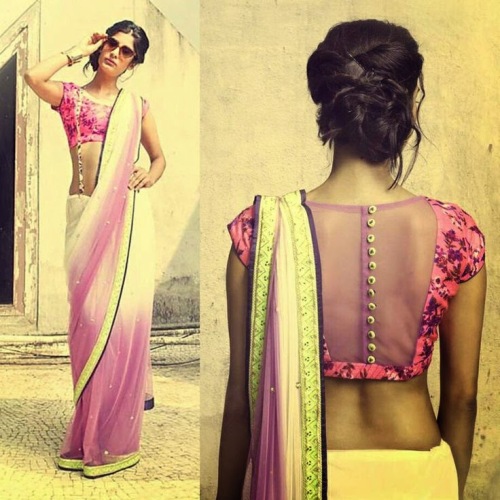 55 Trendy Blouse Back Neck Designs (New Models 2025)