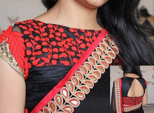 55 Trendy Blouse Back Neck Designs (New Models 2025)