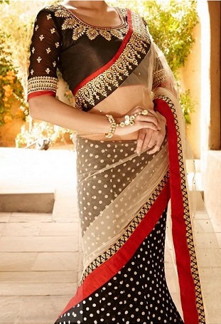 9 New Collection of Broad Neck Blouse Designs for Stunning Look