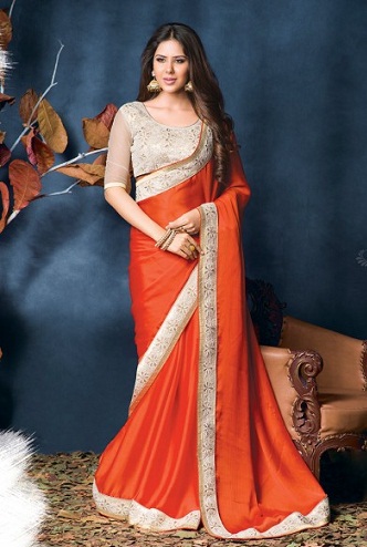 9 Attractive Neck Styles in Chiffon Blouses for Women