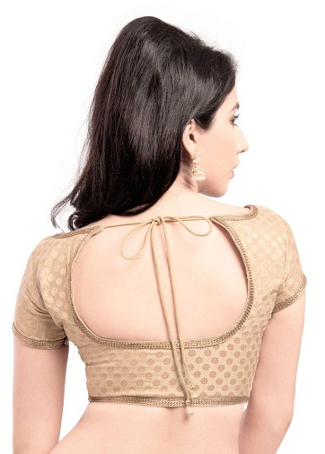 15 Stylish Blouse Designs with Border for Beautiful Look