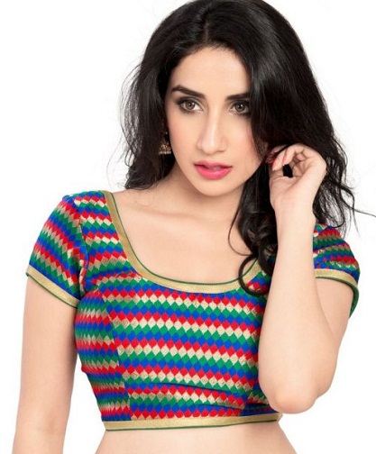 9 Modern Collection of Cotton Saree Blouse Neck Designs