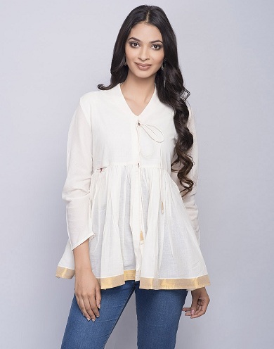 10 Trending Designs of Kurtis for Jeans for Modern Look