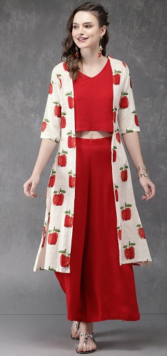 20 Latest Designs Of Plazo with Kurti For Woman in 2023