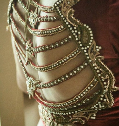 9 Beautiful Maggam Work Designs for Pattu Blouses with Images