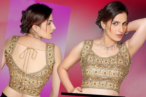 15 Traditional Blouse Back Neck Designs for Pattu Sarees | I Fashion Styles
