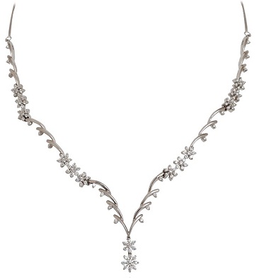 9 Latest Platinum Necklace Designs For Fashionable Look