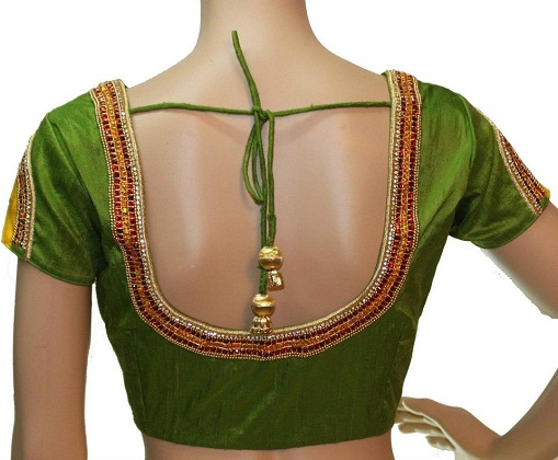 9 Stunning Designer Blouse Designs for Back Neck with Images