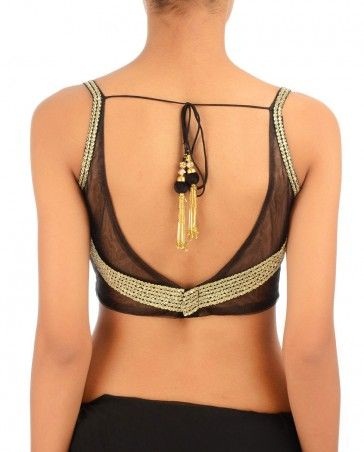 9 Stunning Designer Blouse Designs for Back Neck with Images