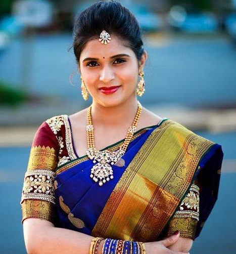 20 South Indian Style Designer Blouse Designs for Sarees