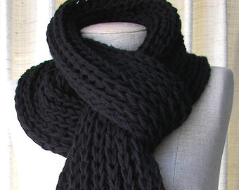 9 Latest Styles of Black Scarves For Ladies In India