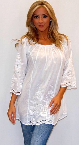 White Tunics for Women - 9 Best and Beautiful Collection