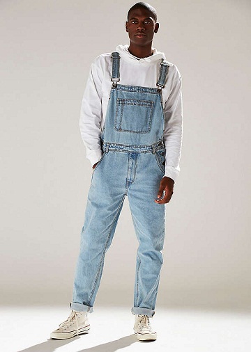 9 Amazing Denim Overalls For Men And Women in Style