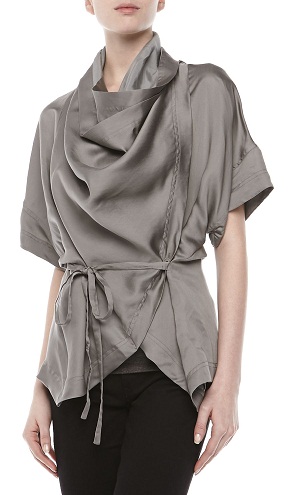 9 Trending Designs of Wrap Tops for Women in Fashion