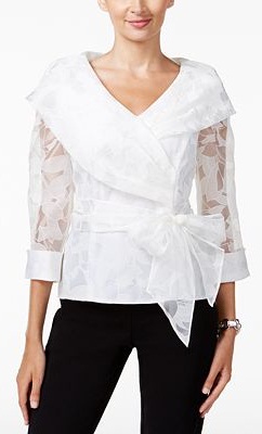 9 Trending Designs of Wrap Tops for Women in Fashion