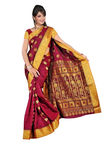 30 Latest Designs of Kanchipuram Sarees For Traditional Occasions