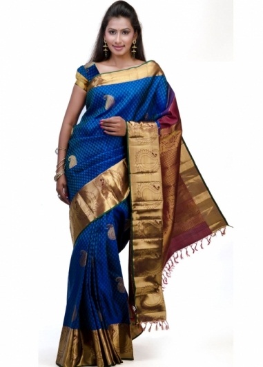 30 Latest Designs of Kanchipuram Sarees For Traditional Occasions