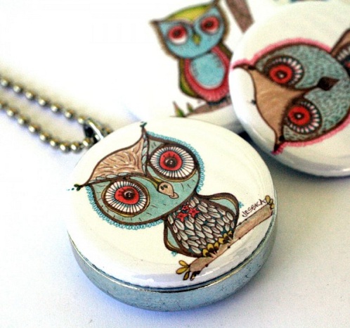 9 Stylish Collection of Owl Lockets for Men and Women
