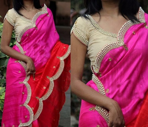 Border Sarees Collection - Try These 15 Designs For Trending Look