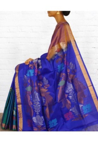 30 Latest Collection of Uppada Sarees That Will Gives A Regal Look