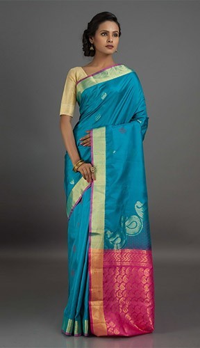 30 Latest Collection of Uppada Sarees That Will Gives A Regal Look