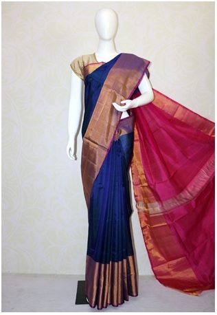 30 Latest Collection of Uppada Sarees That Will Gives A Regal Look